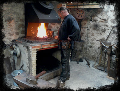 Christian Vanderlick à l'ouvrage